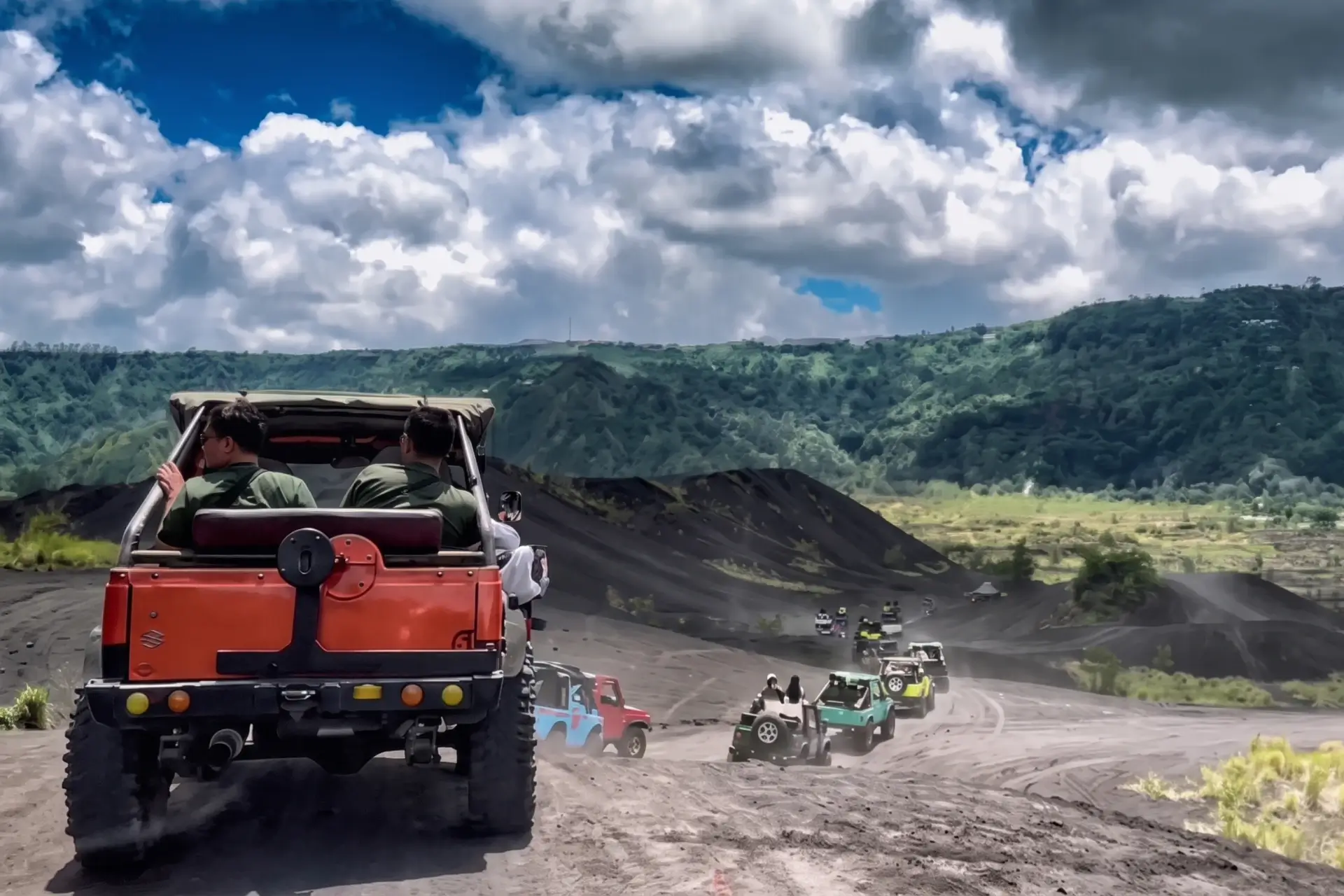 Black Lava - Lake Batur Jeep Tour